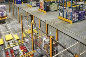 machine guard fencing example