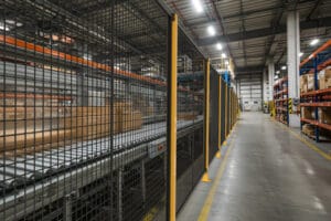 machine guarding fencing example